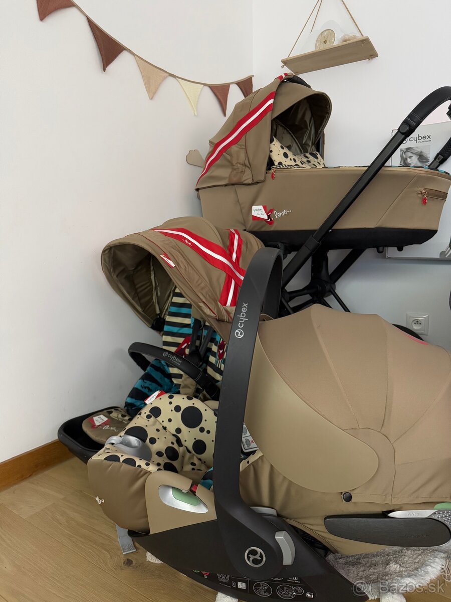 Cybex priam 4.0 One Love by Karolína Kurkova 3 kombinácia