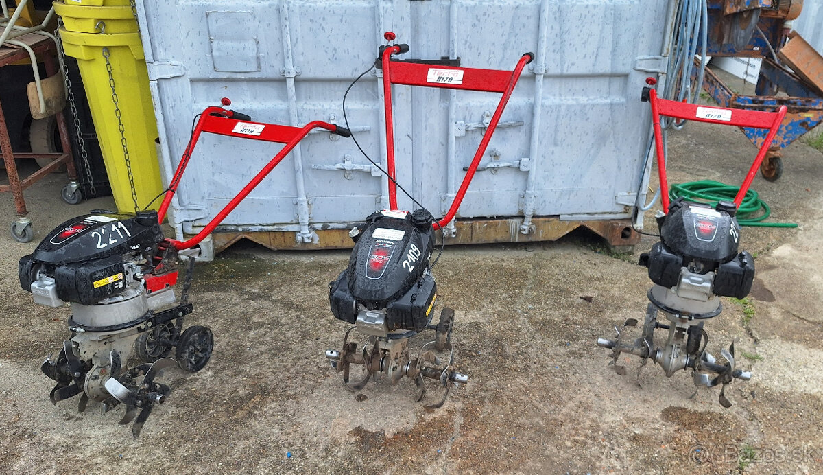 predám tri rotavátory TERRA H 170