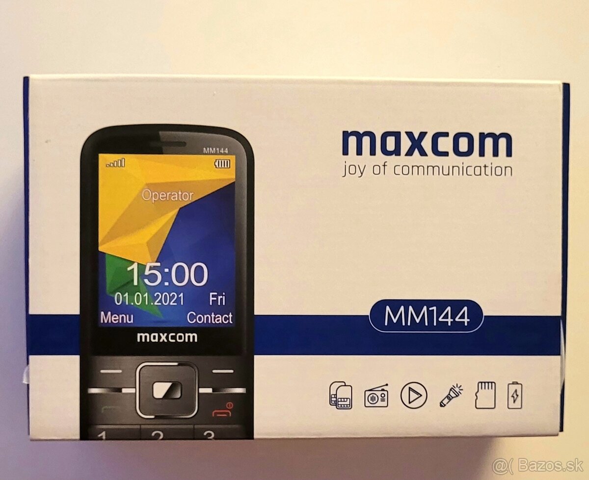 Nový mobil Maxcom MM144