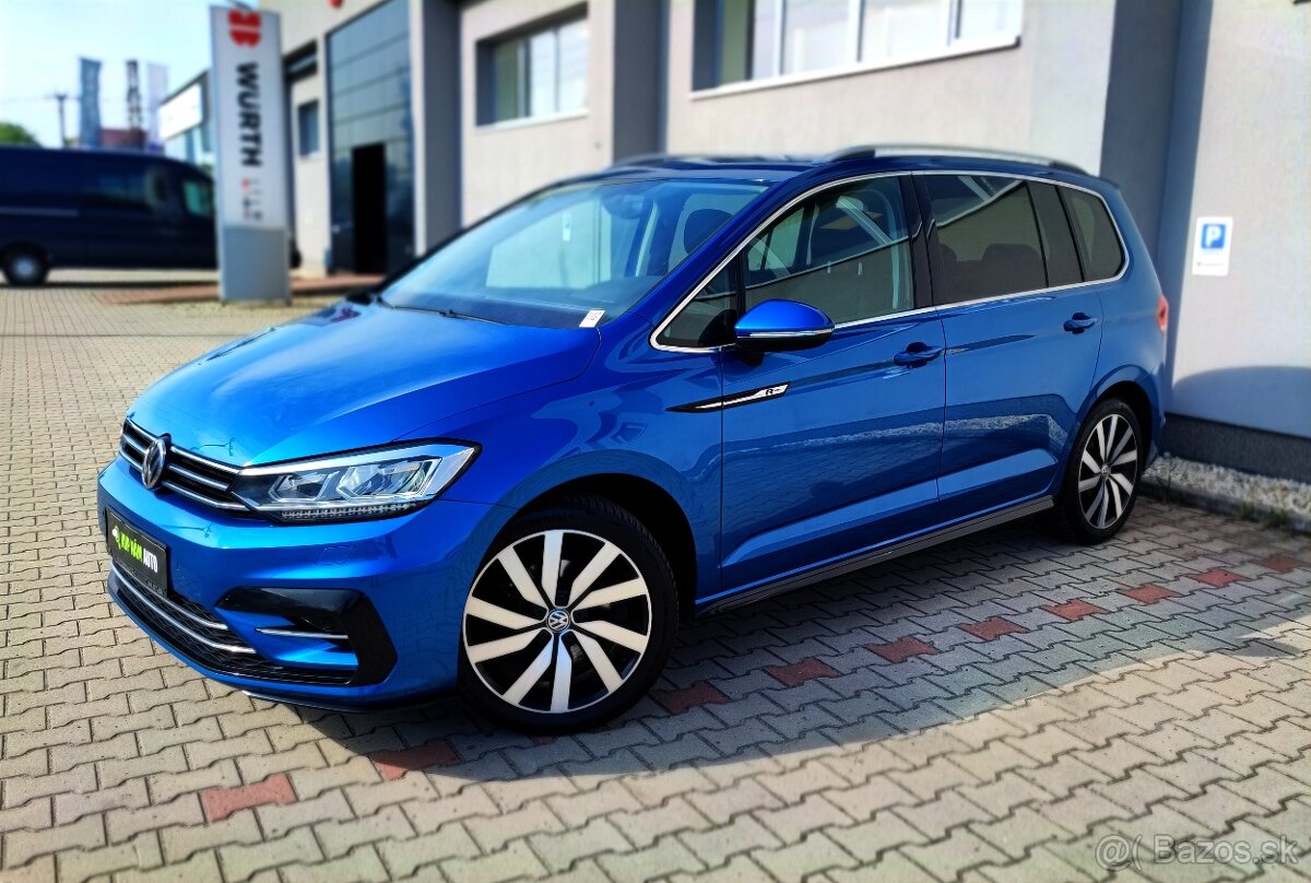 VW TOURAN 1.4 TSI 110KW,DSG, RLINE, HIGHLINE, WEBASTO, TAŽNE