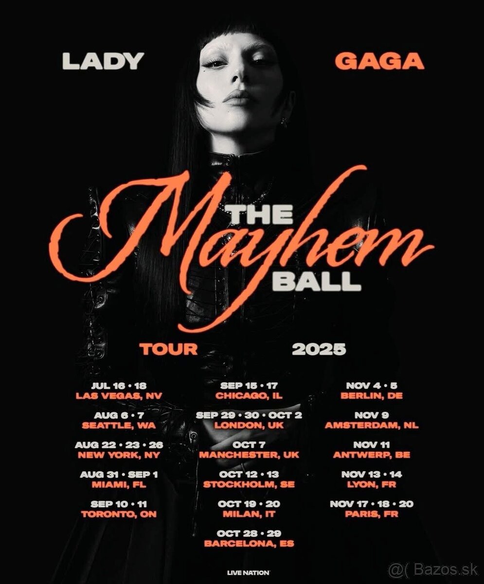 Lady Gaga : The MAYHEM Ball