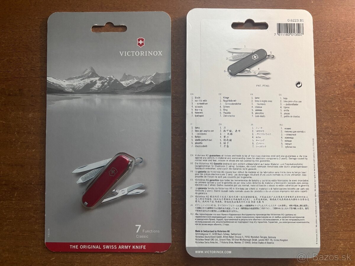 Švajčiarsky nôž VICTORINOX Classic (0.6223)