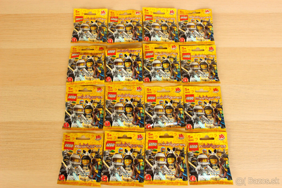 LEGO 8683 sběratelské minifigurky - kompletní 1. série