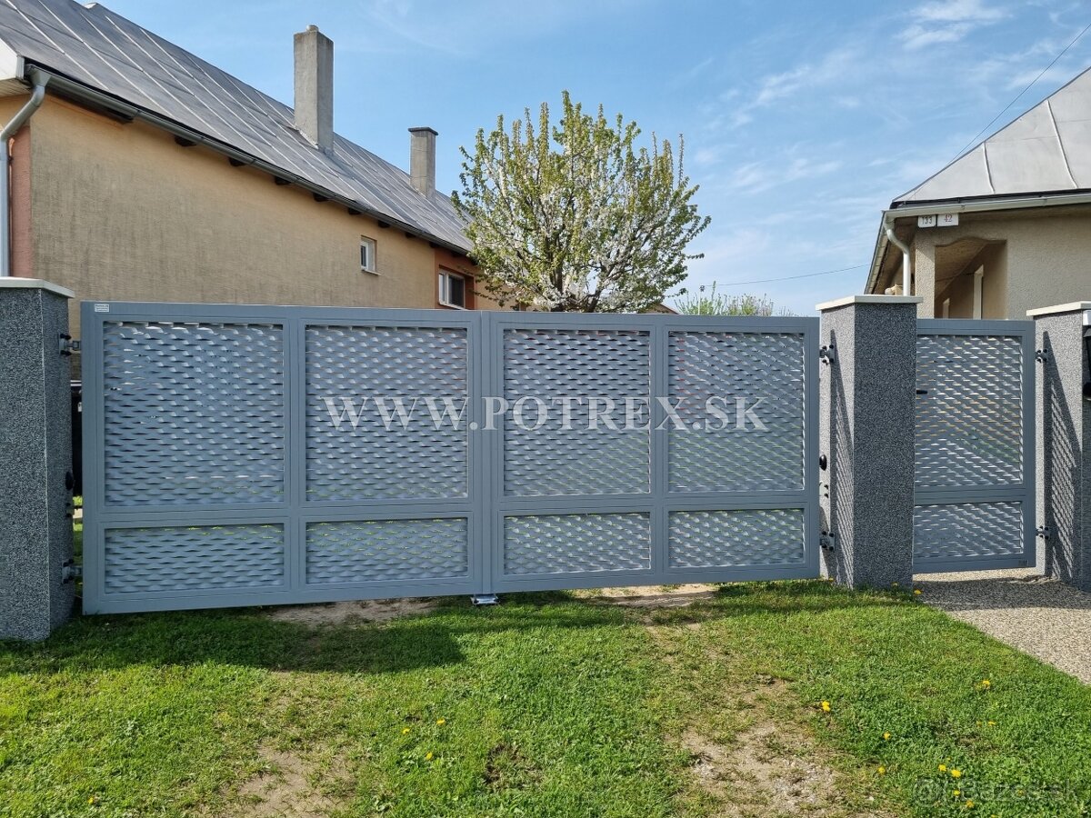 Hliníkové a železné brány na mieru