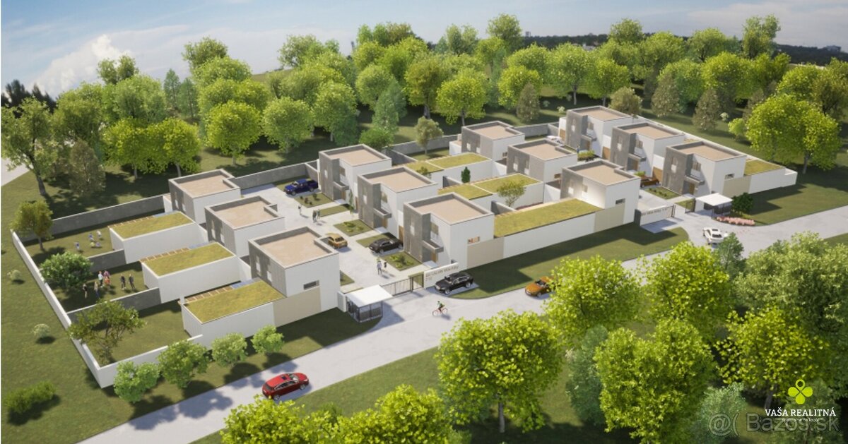 Nový projekt rodinných domov ATRIUM v Prievidzi