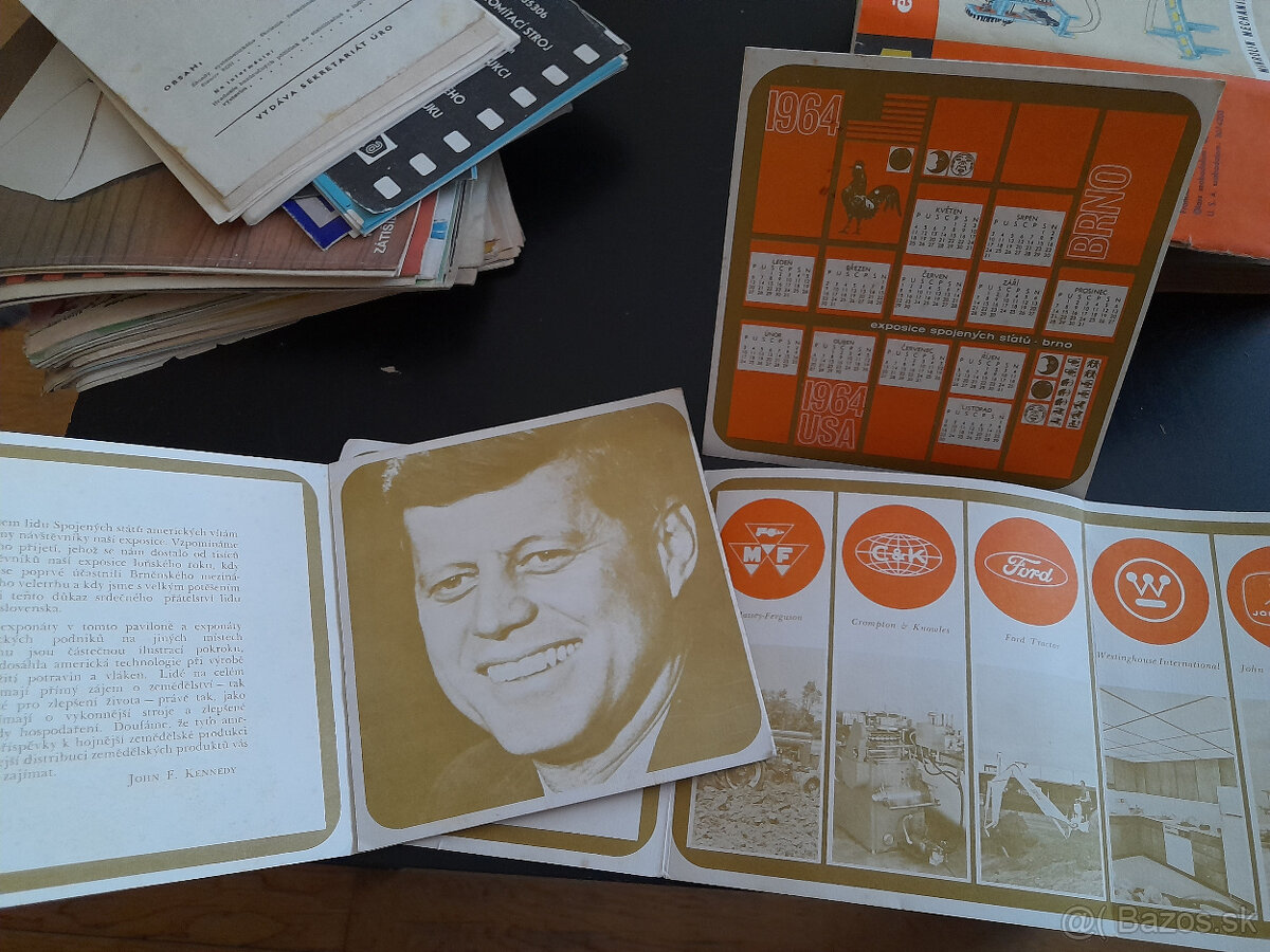 Skladačky a brožúry 60-te roky