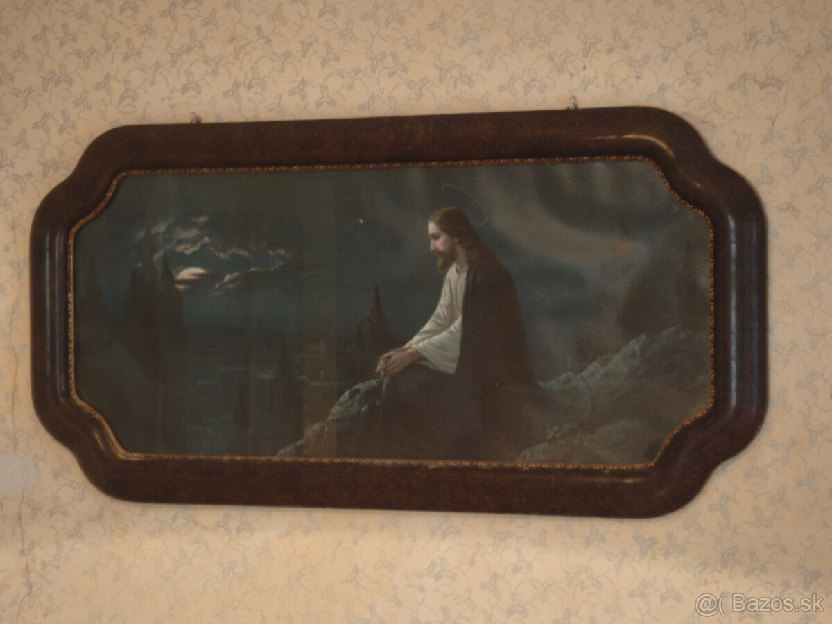 Starožitnosť - kresťanský obraz