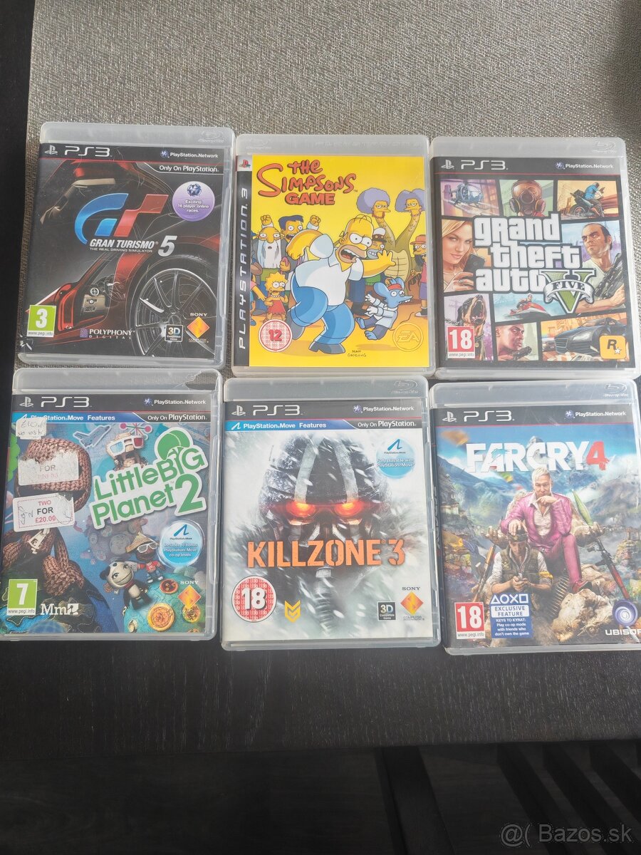 Predám hry na playstation 3