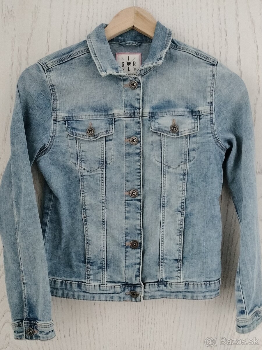 Riflova dievcenska bunda 152, 10-12 rokov