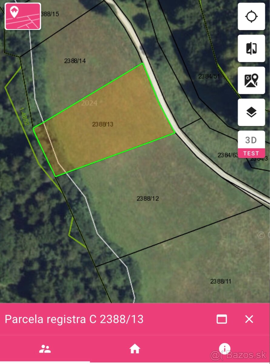 Pozemok Slovenská Ľupča