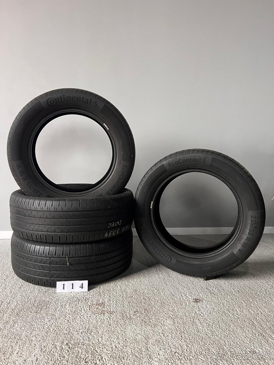 Continental EcoContact 6, 235/55 R18 Letné