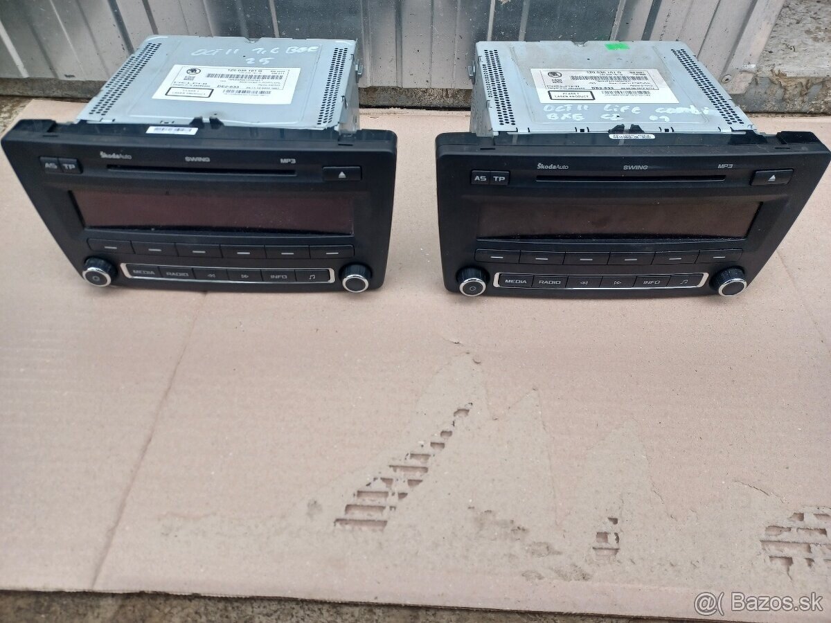 Škoda Swing radio