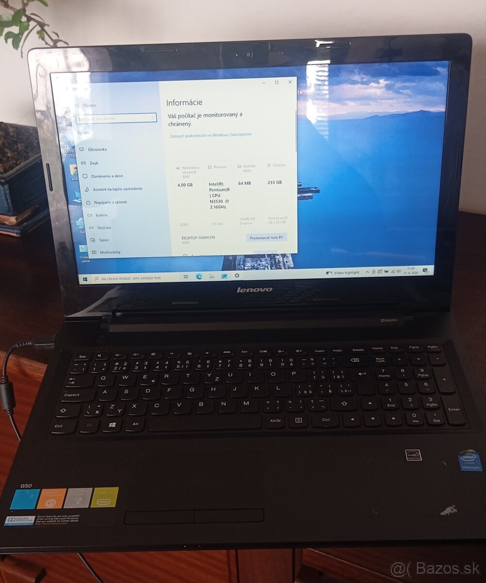 Lenovo G50-30