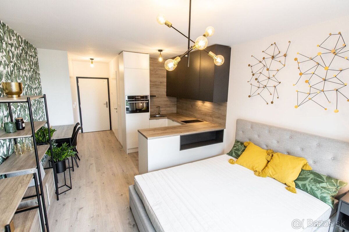 Prenájom 1i bytu s balkónom v URBAN RESIDENCE, Račianska, BA