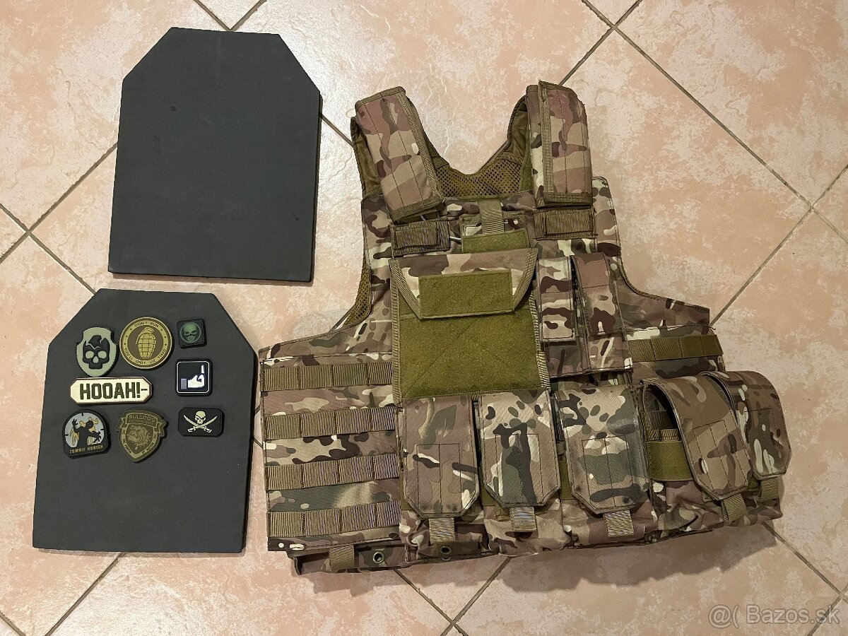 Taktická vesta CIRAS MAR - Multicamo [8FIELDS]