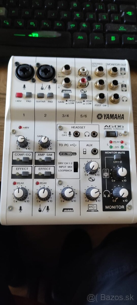 Yamaha AG06 - mixpult