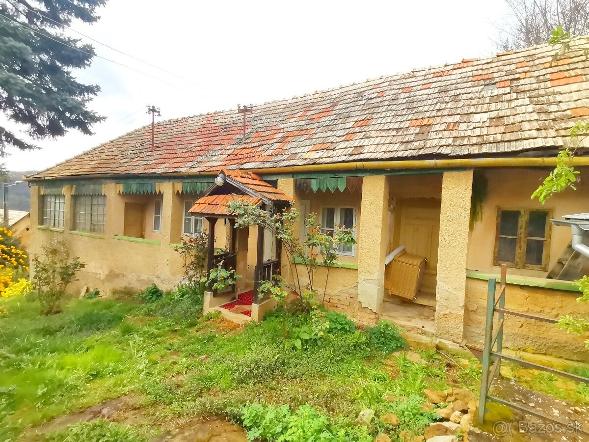 Predaj,domček-chalupa v obci Lovinobaňa,okres Lučenec