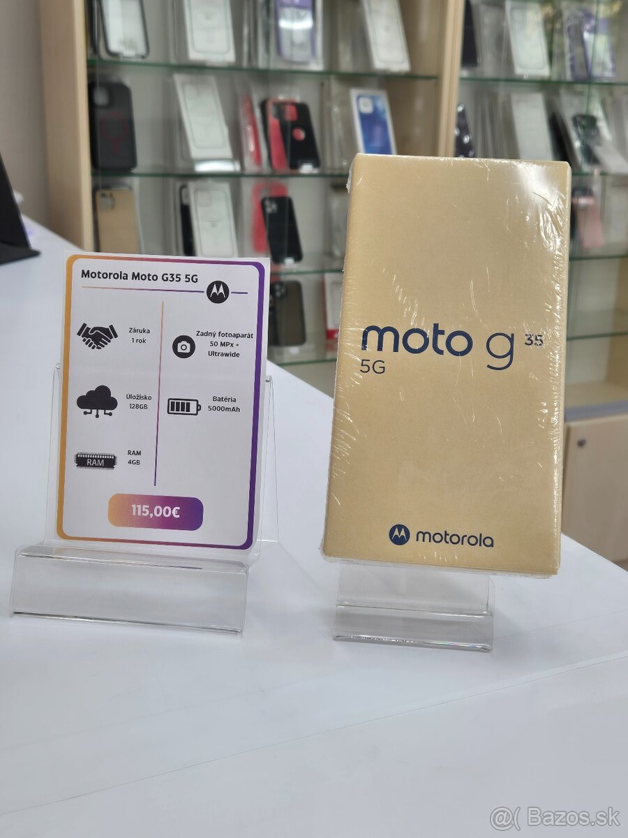 Motorola G35 5G 128GB | NOVÝ + záruka rok