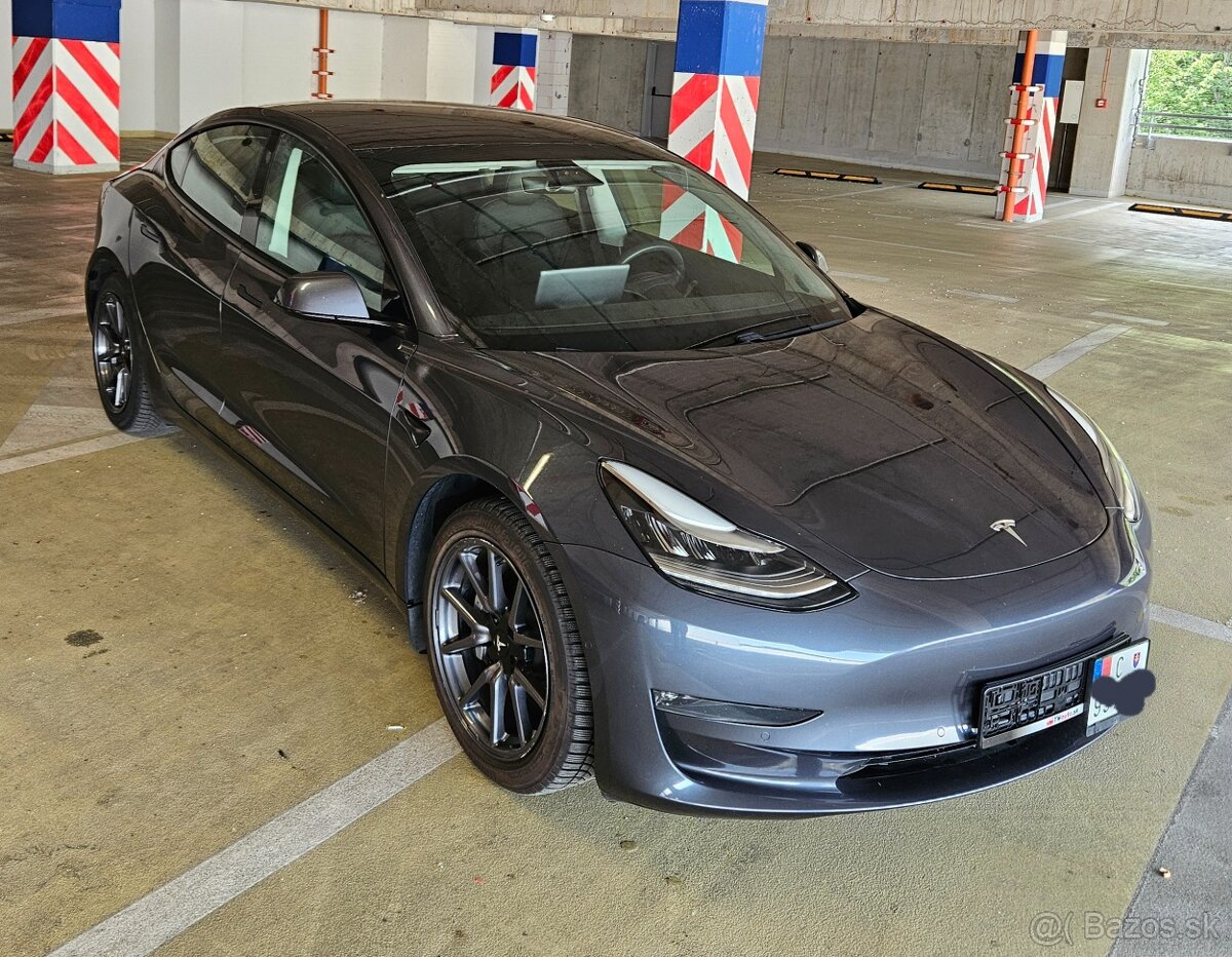 Tesla model 3 LR 69 tis. km, tep.čerpadlo, záruka, autopilot