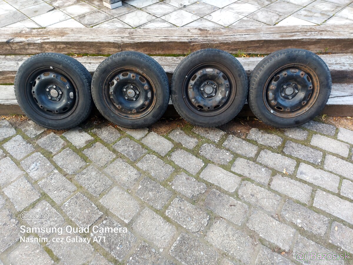 5x100 r14 165/70 r14 sava eskimo 3 rezerva vozik fabia seat
