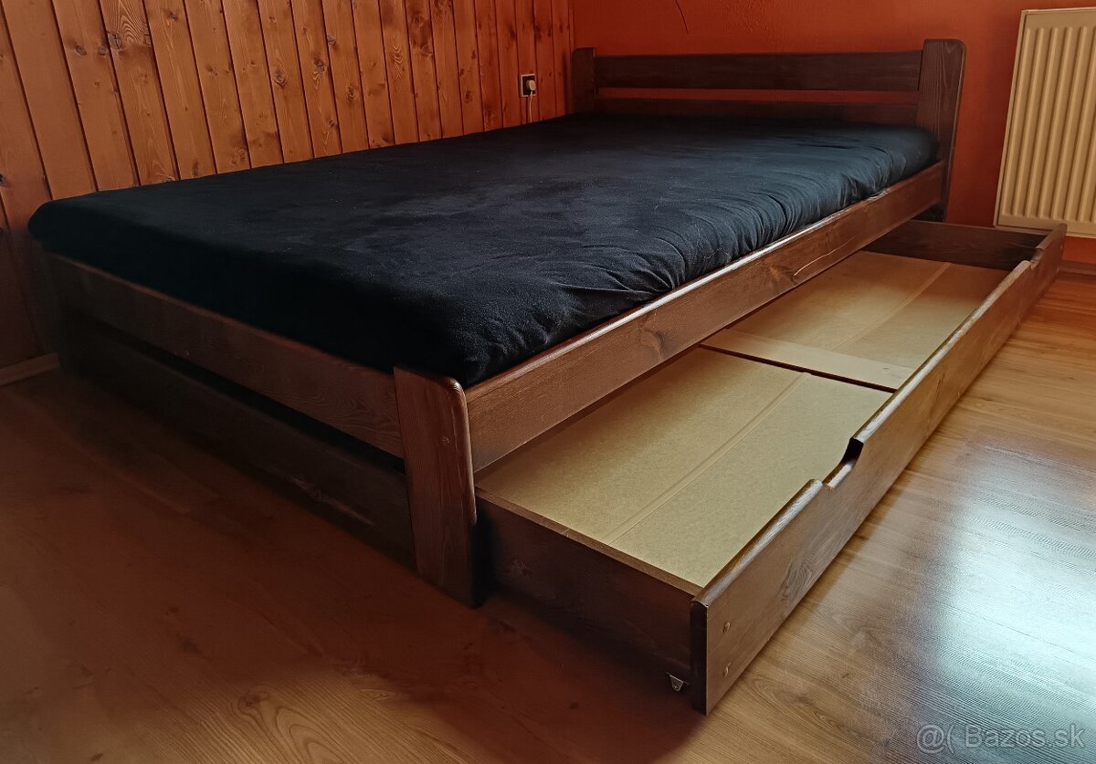 Posteľ s úložným priestorom +matrac