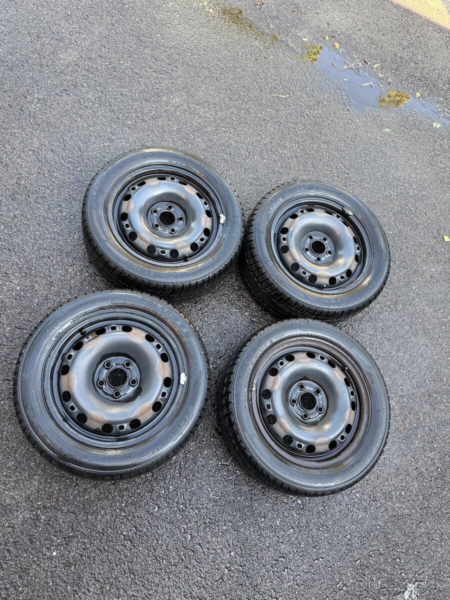 Kolesa, disky, originál Škoda R15 ET43 5x100