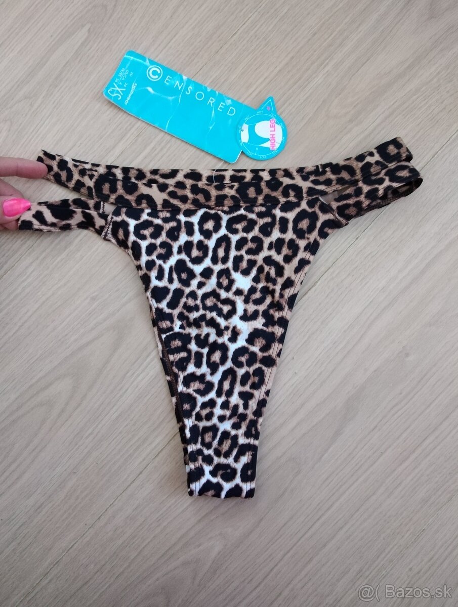 Leopardie plavky, viac kusov