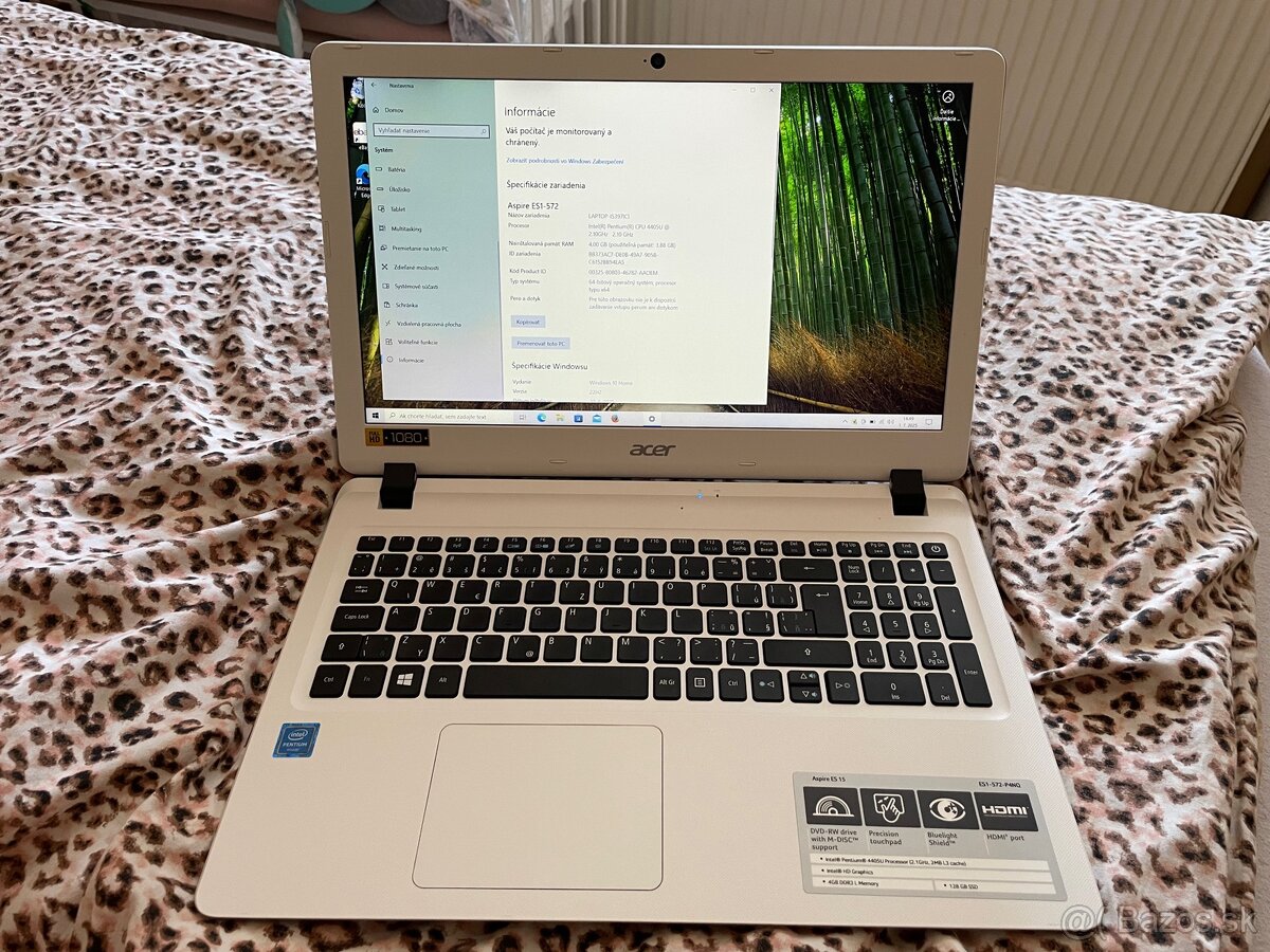 Acer aspire laptop