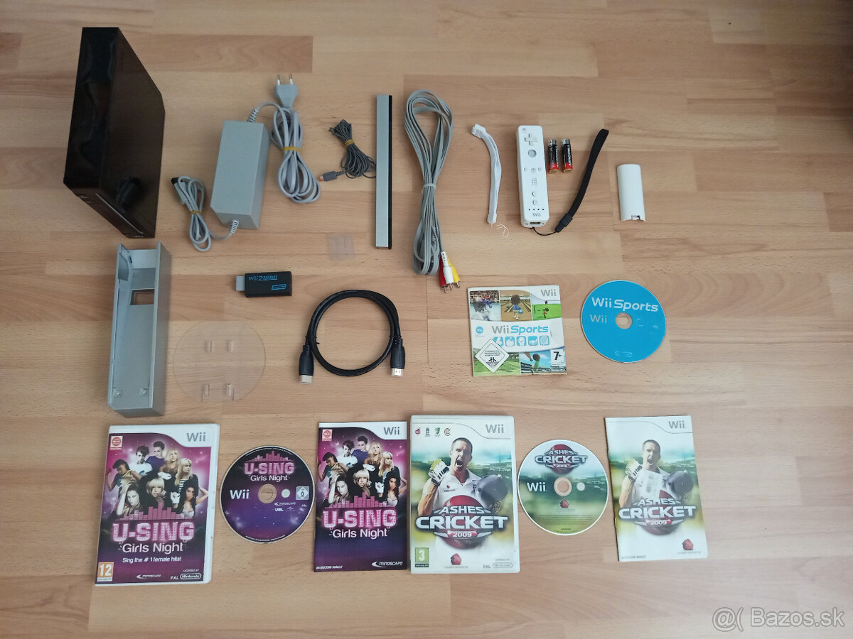 Nintendo Wii + 2hry; iba 59€