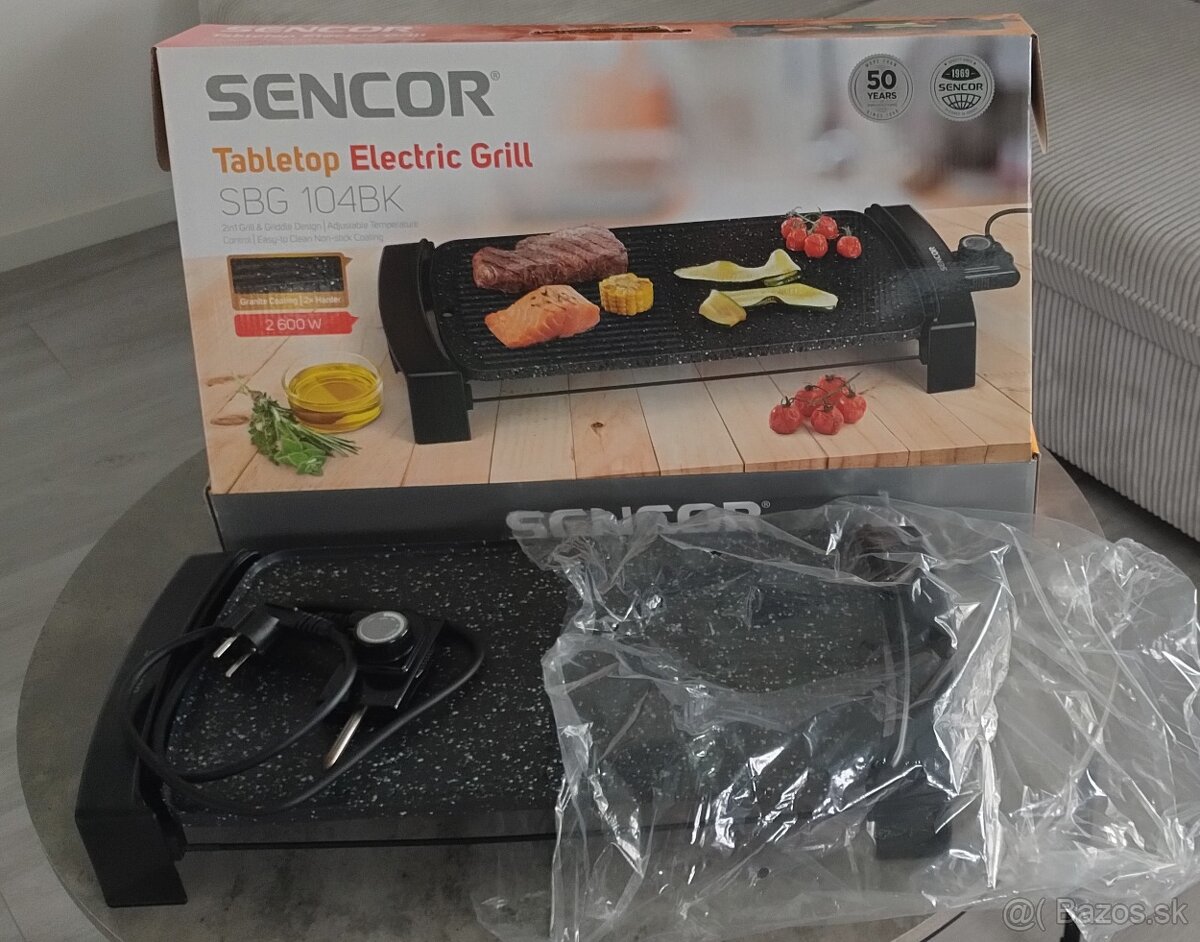 Elektrický stolný grill