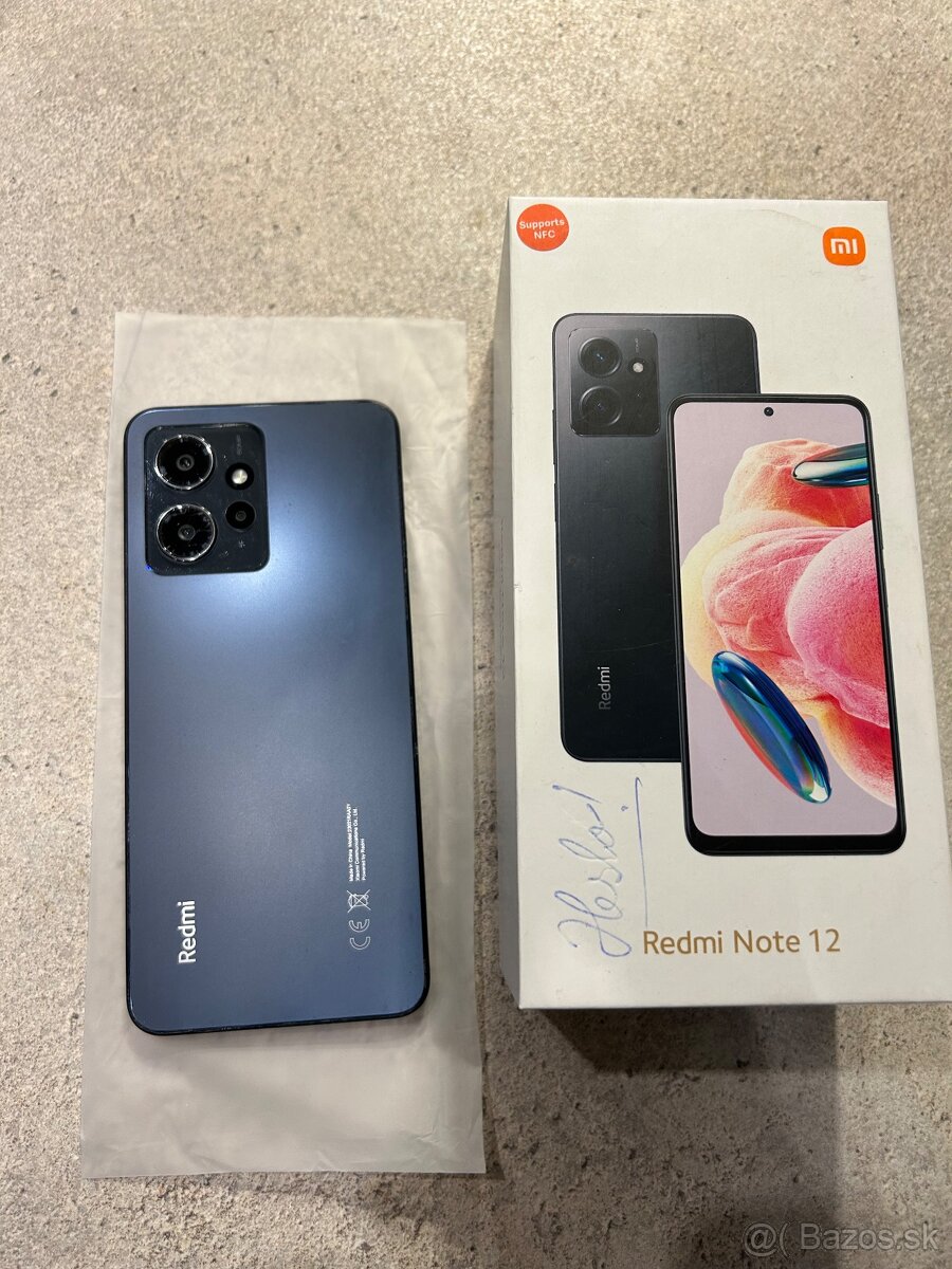 Predám xiaomi redmi note 12