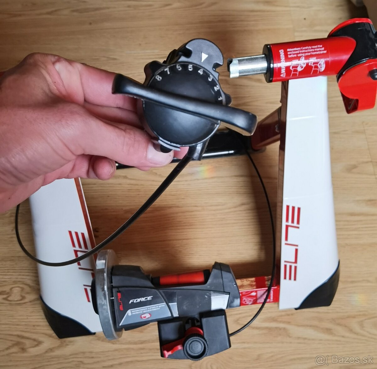 ELITE NOVO FORCE: Odporové válce na bicykel s prehadzovaním