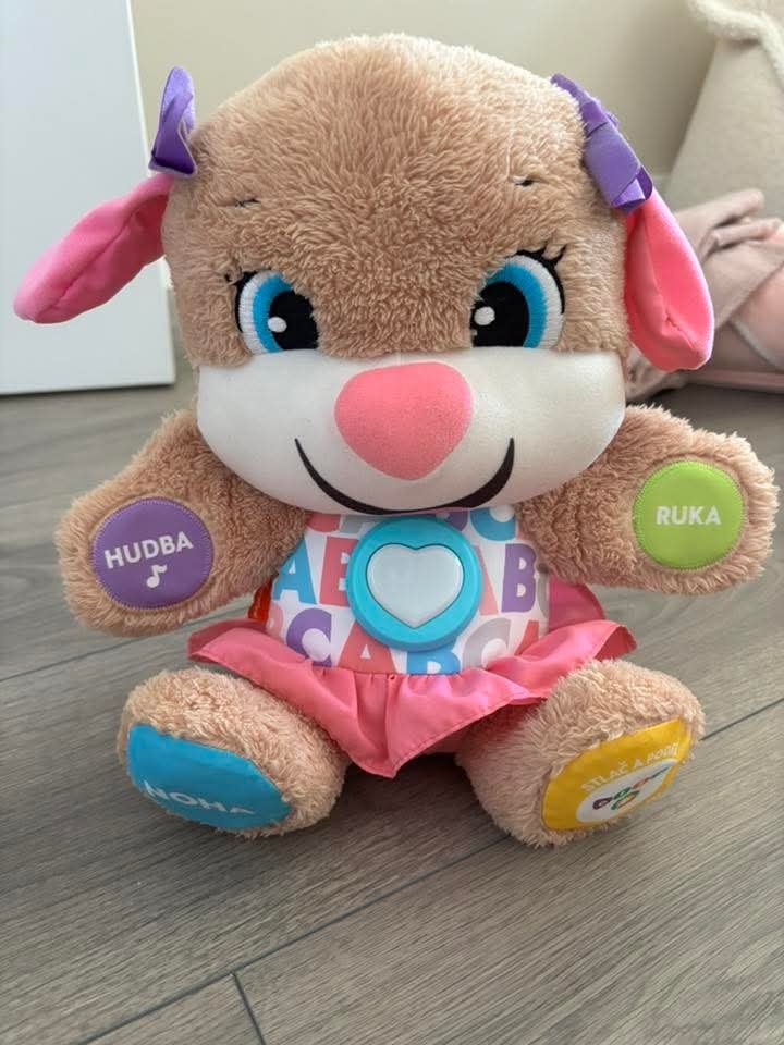 Psíček fisher price dievčatko
