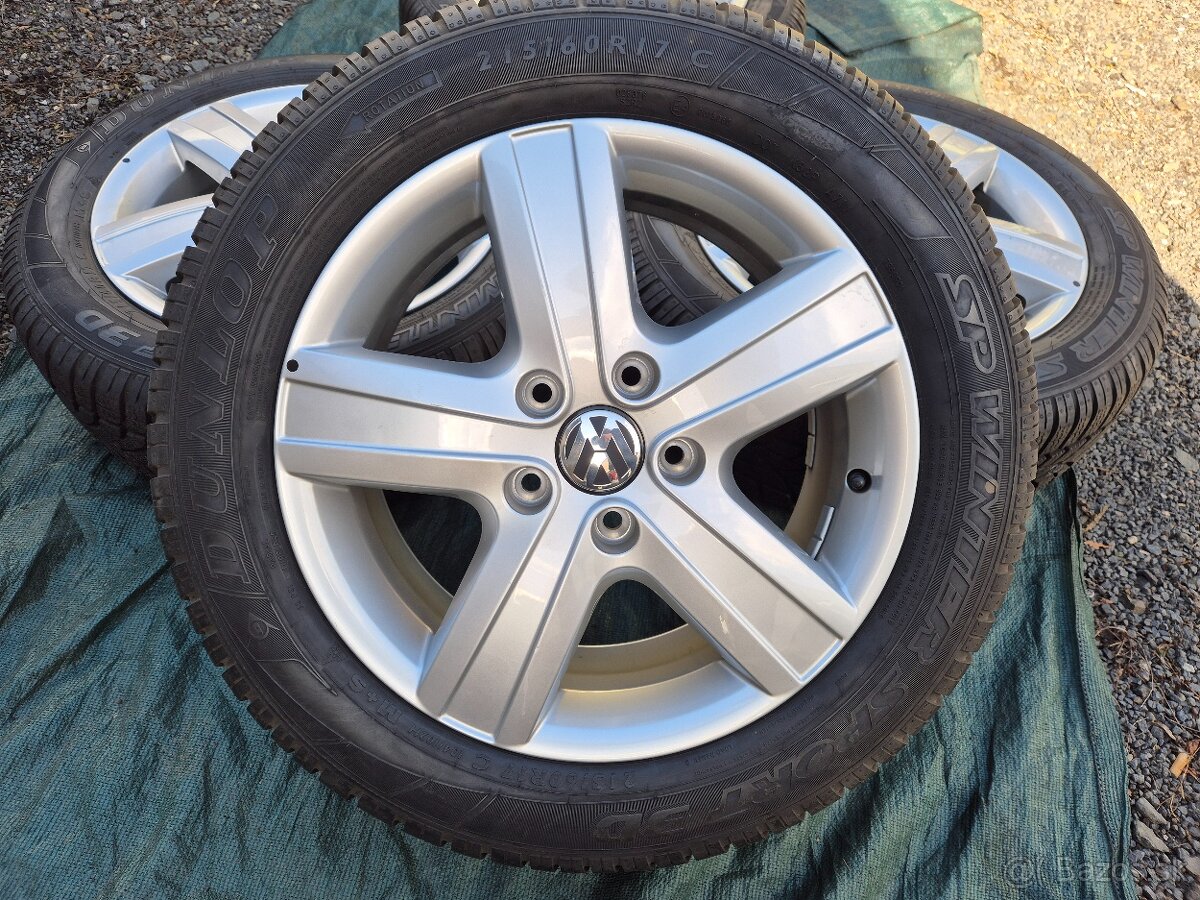 ZImní kola Volkswagen T5 T6 R17 Thunder 5x120