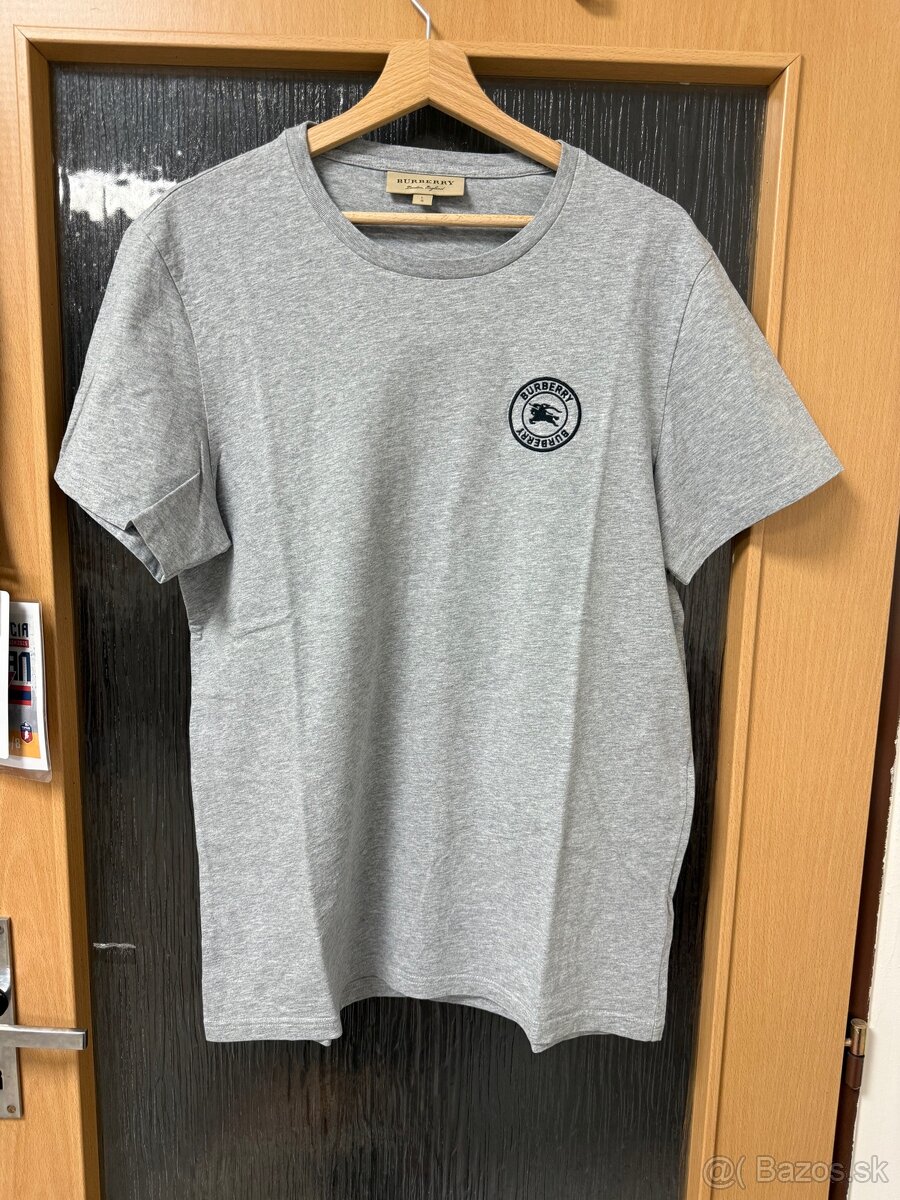 Burberry sivé tricko