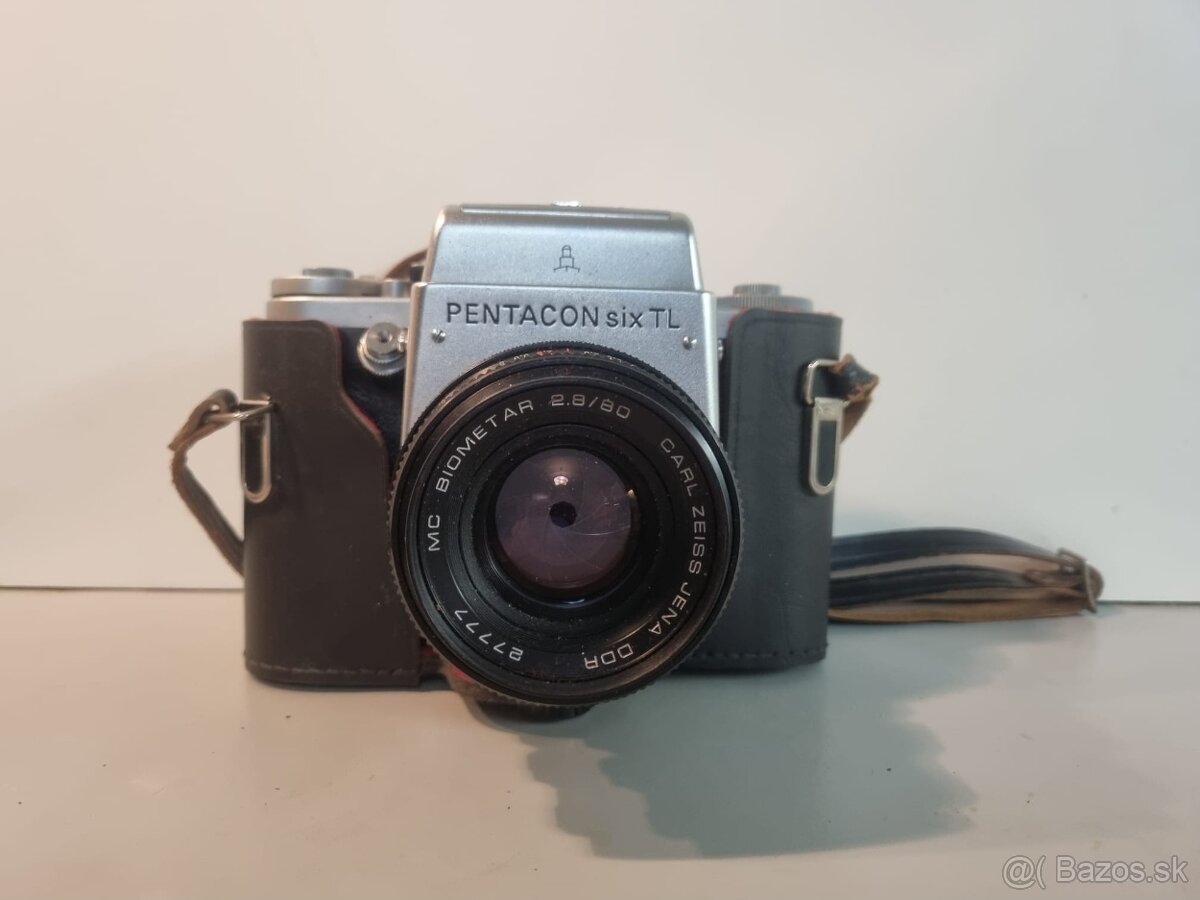 NEOTESTOVANÝ analógový fotoaparát Pentacon six TL