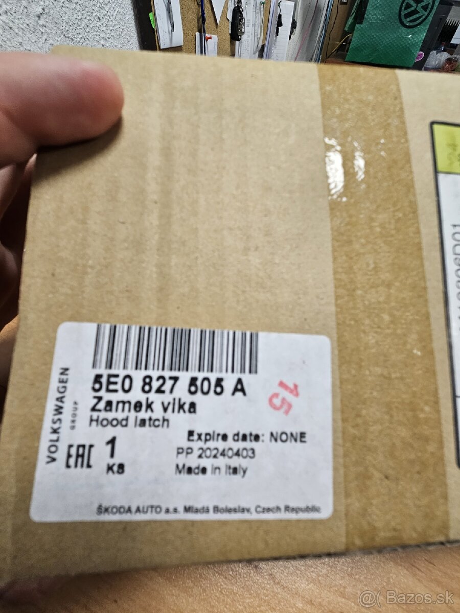 Zamok kufra Octavia 3 original diel novy