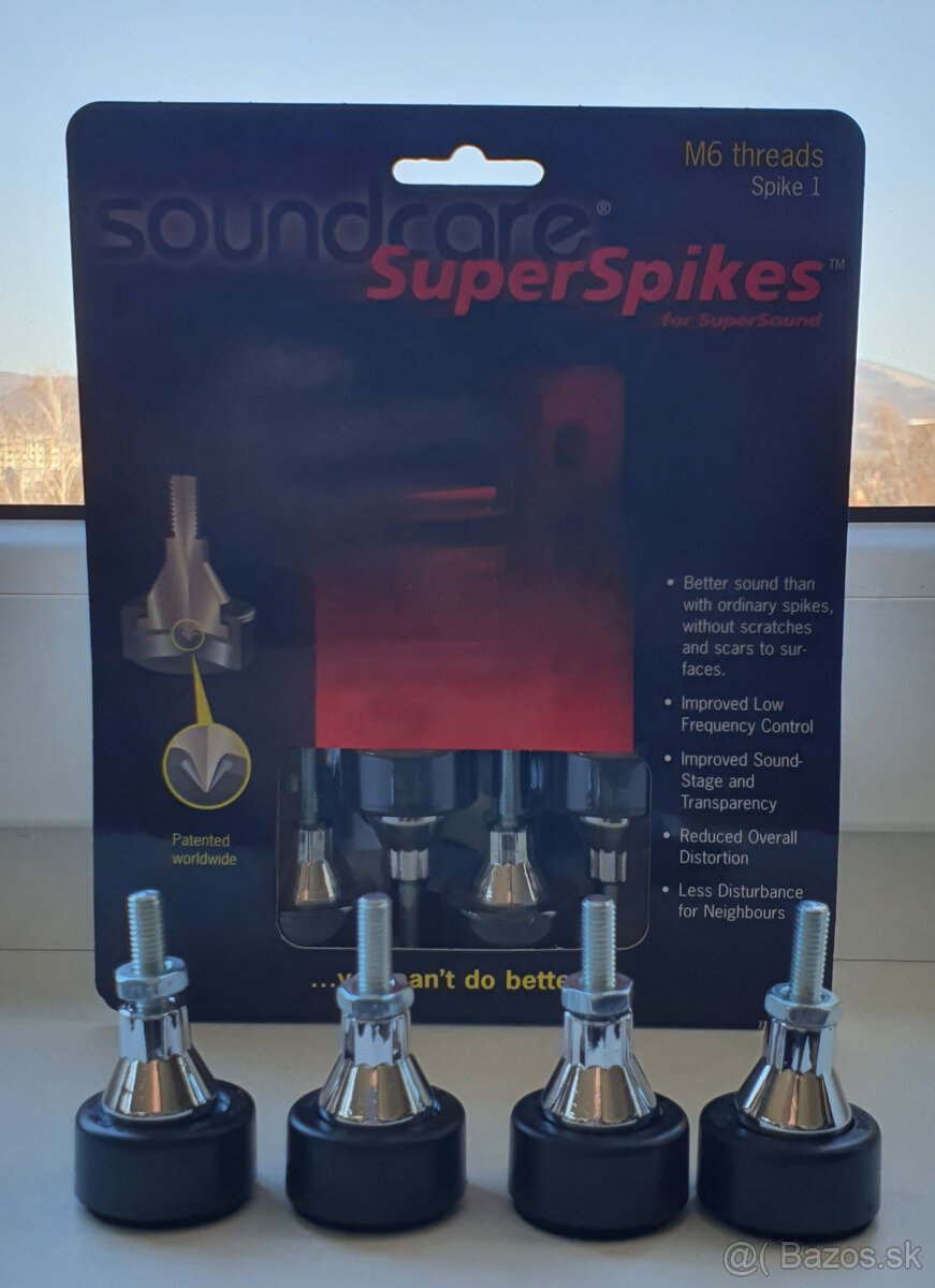 Antivibračné hroty pod reproduktory