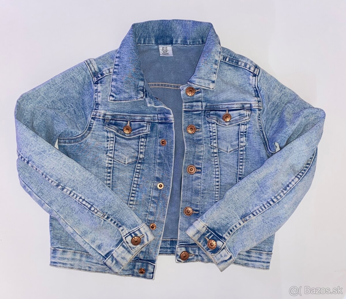 H&M riflova bunda velkost 128