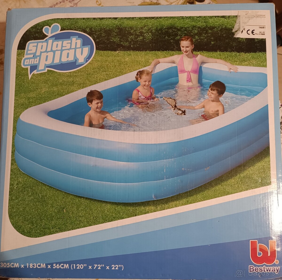 Predám detský nafukovací bazén