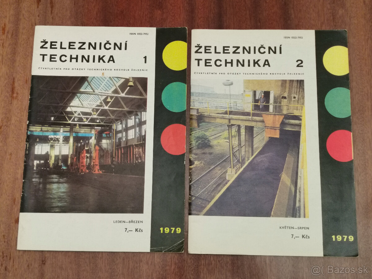 Časopis Železniční Technika, ročníky 1979 - 1991