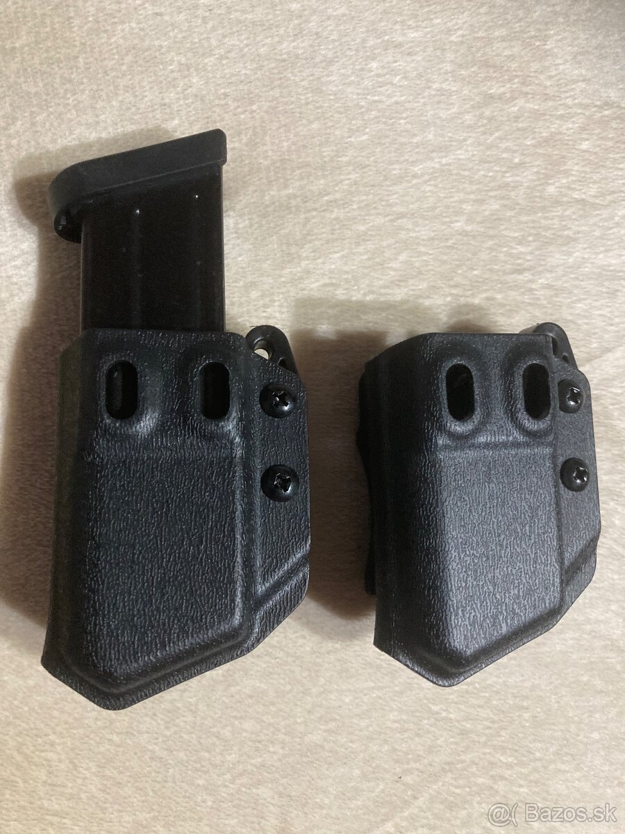 Kydexove puzdra na zasobniky na 9mm/40SW