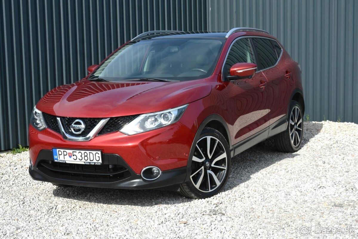 Nissan Qashqai 1.6 dCi, ČR povod, Automat, TOP vybava