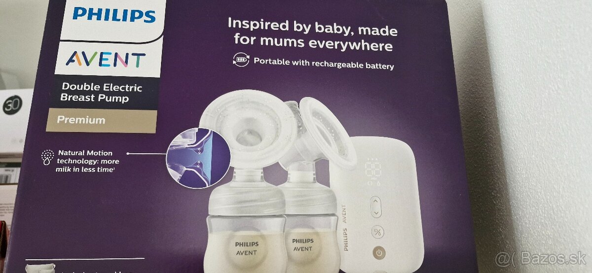 PHILIPS AVENT Odsávačka mlieka DUO SCF398/11 NOVA ZABALENA