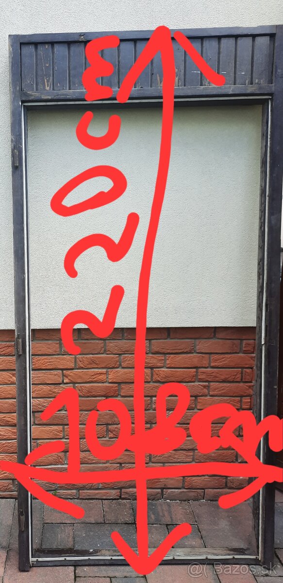 Zateplené vchodové dvere