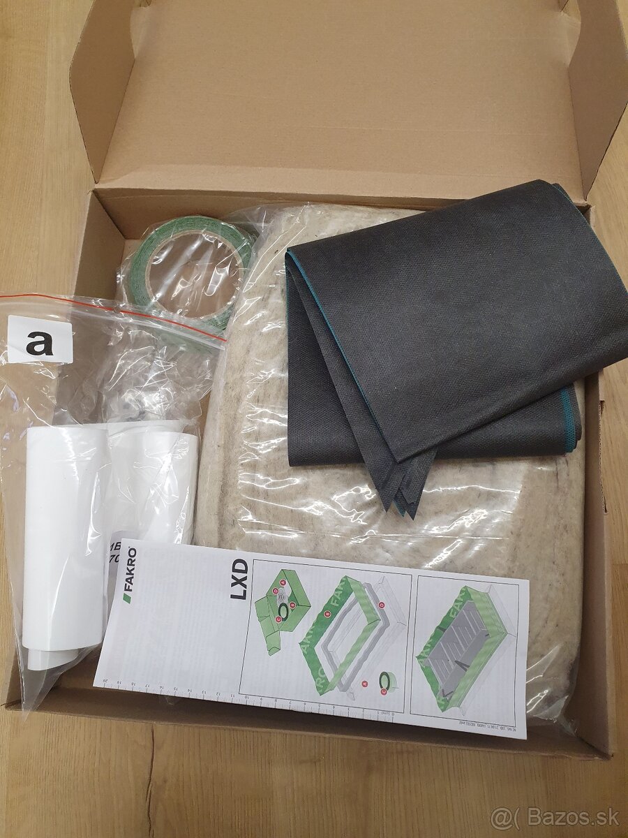 Fakro kit LXD 120x70 podkrovne schody