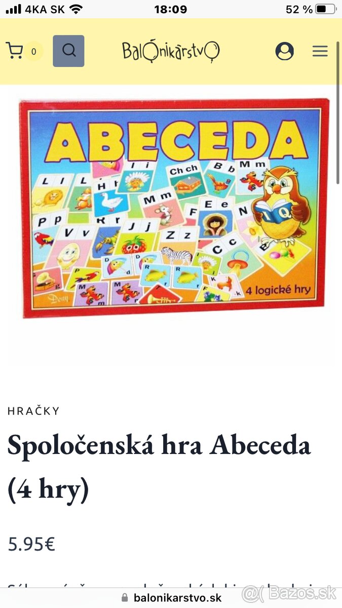 Abeceda -spoločenská hra