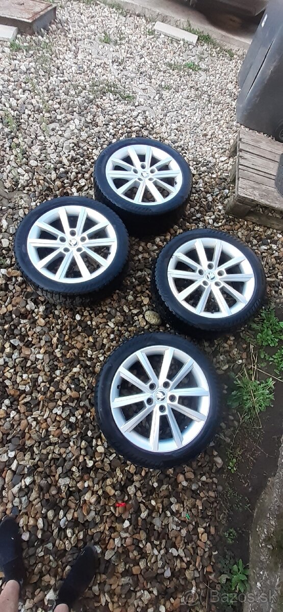 Origo skoda teron obute 225/45/r17 zimne