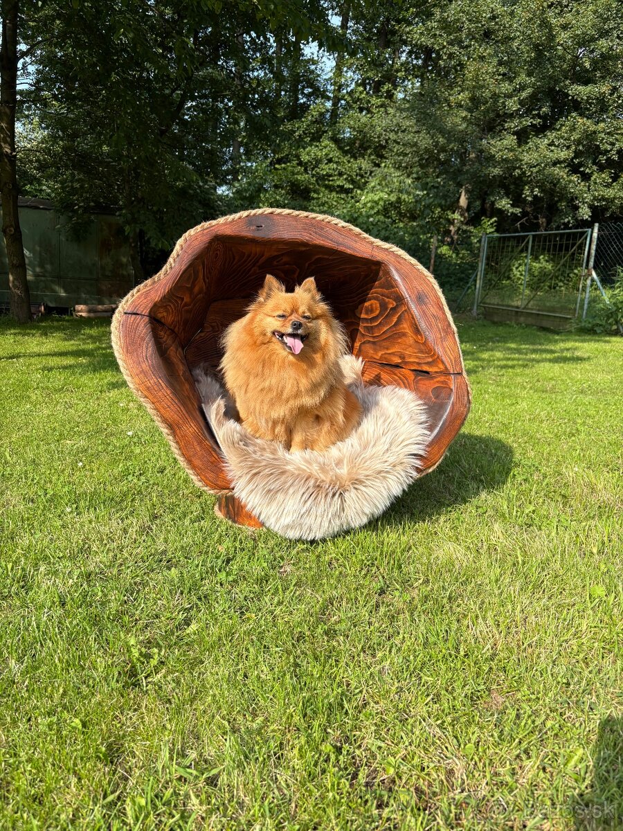 Originalny pelech pre menšie psíky