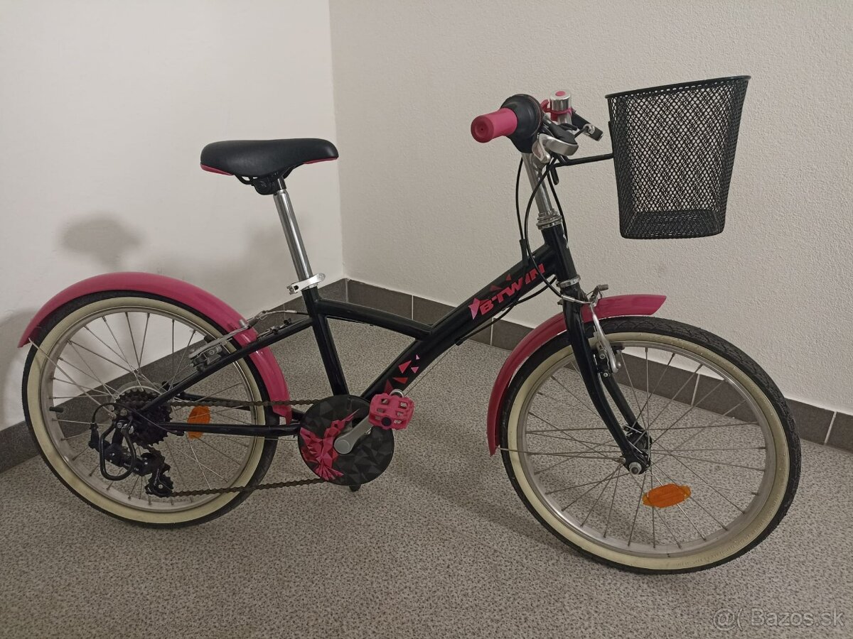 Detský bicykel BTWIN pre 6-9 r. 20 palc.